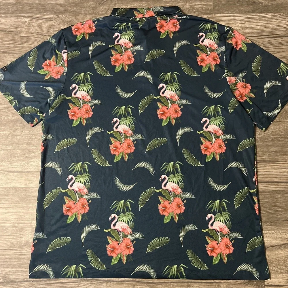 Lot Of 3 Yatta Golf Performance Stretch Lightweight Polo Shirts Size 3XL - Picture 12 of 12